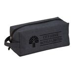 Heathered Dopp Kit - Black