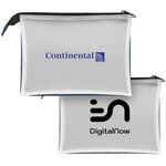 Heathered Reusable 3-Pocket EVA Pouch -  