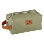 Heathered Toiletry Bag - Green