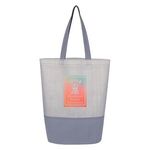 Herringbone Non-Woven Tote Bag -  