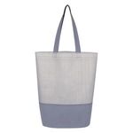 Herringbone Non-Woven Tote Bag -  