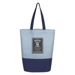 Herringbone Non-Woven Tote Bag -  