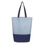 Herringbone Non-Woven Tote Bag -  