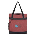 Hidden Zipper Outing Tote Bag -  