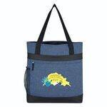 Hidden Zipper Outing Tote Bag -  