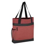 Hidden Zipper Outing Tote Bag -  