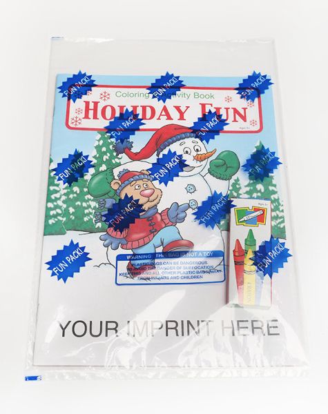 Main Product Image for Holiday Fun Coloring And Activity Book Fun Pack USA Made