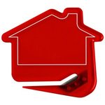 House Letter Slitter - Translucent Red