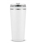 Ice Shaker 26oz Flex Tumbler - White