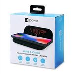 iHome Alarm Clock With Qi Wireless Charger -