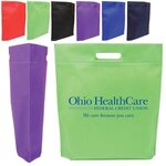 Imprinted Tradeshow Bag Nonwoven - Diecut Handle -  