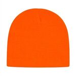 In Stock Knit Beanie - Neon Blaze