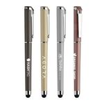 Buy Custom Printed Islander Softy Metallic Gel Pen With Stylus