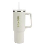 Izzy 40 oz. Steel/PP Travel Mug - Grey