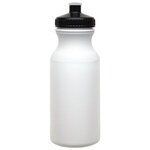 Jockey 20 oz Economy Bottle with Push-Pull Lid - Medium Black