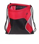 Jumbo Globetrotter Drawstring Bag - Red