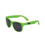 Kids Single Color Matte Sunglasses -  