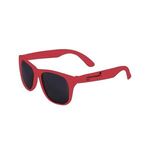 Kids Single Color Matte Sunglasses -  