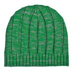 Knit Heathered Beanie Cap -  