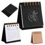 Buy Custom Printed Kraft Paper Mini Desk Calendar