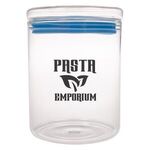 Lancaster Glass Container With Lid - White