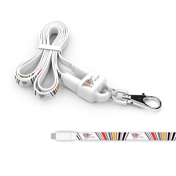 Main Product Image for Giveaway Lanyard: Charging Cable & Lanyard