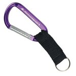 Large Carabiner with Web Strap