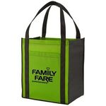 Large Non-Woven Grocery Tote w/ Pocket