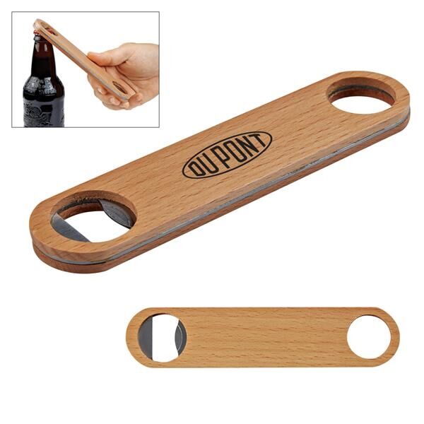 Main Product Image for Large Wood Bottle Opener