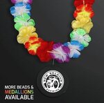 Buy LED Christmas Hawaiian Lei w/ Black Medallion