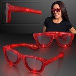 LED SUNGLASSES - Red