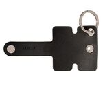 Leeman™ Genuine Leather Cord Organizer with Snap -