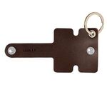 Leeman™ Genuine Leather Cord Organizer with Snap -