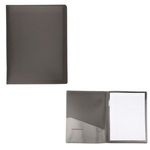 Letter Size Folder w/ Writing Pad - Black