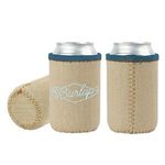 Liam Burlap Neoprene Can Insulator -  