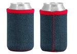 Liam Denim Neoprene Can Insulator - Red