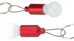 Light Bulb Key Chain - Red