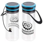 Light-Up 20 oz Tritan Bottle & Solar Lantern -  