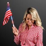 Light Up American Flags -  