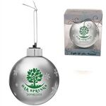 Light Up Glass Ornament