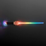 Light Up Holiday Expandable Sword Toys - White-black-multi Color