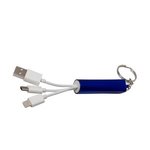 Light-Up-Your-Logo Cable Set - Blue