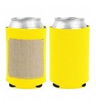 Little Buddy with Burlap-Neoprene Pocket - Bright Yellow