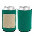 Little Buddy with Burlap-Neoprene Pocket - Deep Green