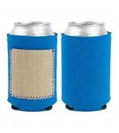 Little Buddy with Burlap-Neoprene Pocket - Electric Blue