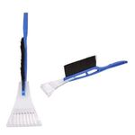 Long Handle Ice Scraper Snow Brush - Blue