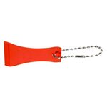 Lottery Scratcher With Bead Chain - Translucent Red