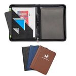 Madison Zippered Padfolio -  