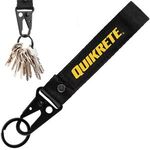 Magnum Heavy Duty Key Chain Clip-On Wrist Strap - Black