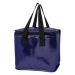 Major Metallic Cooler Bag - Metallic Blue